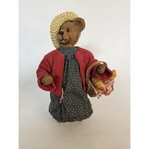 Boyds Bears Crumpletons Patricia Bearsevelt 73102 Doll Figurine *Missing Flag*